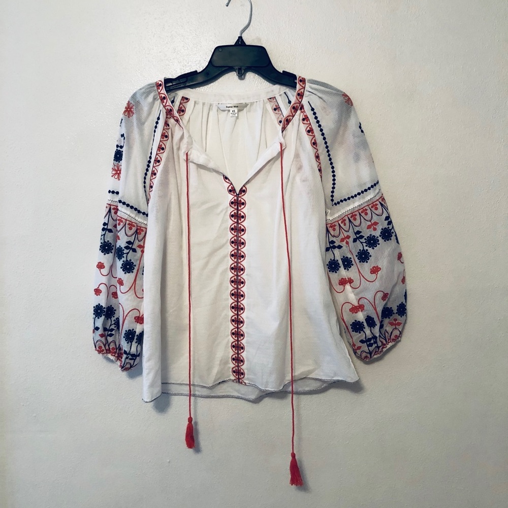 Sophie Max Embroidered Top | Size XS